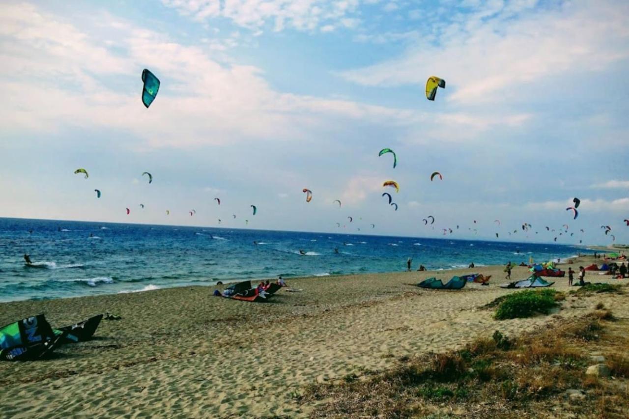 Beachfront Villa Galazio Lefkáda エクステリア 写真